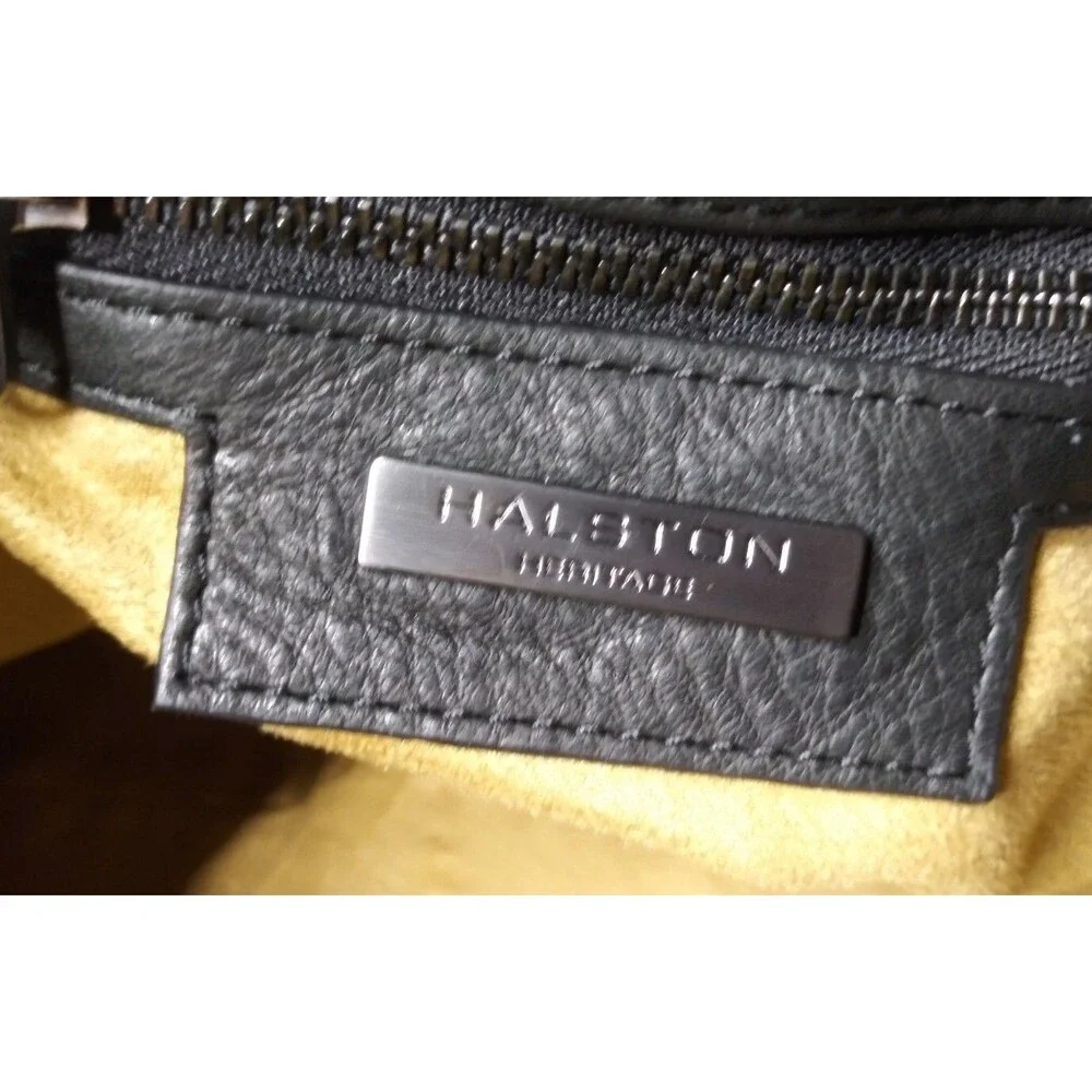 Heritage black leather